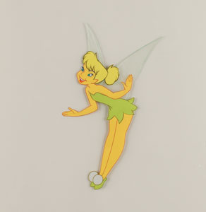 Lot #934 Tinker Bell production cel from Peter Pan
