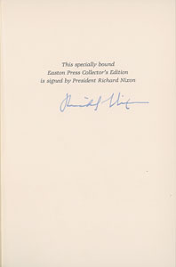 Lot #138 Richard Nixon