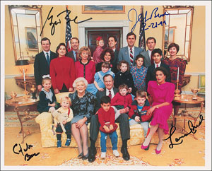 Lot #93 The Bush Family - Image 1