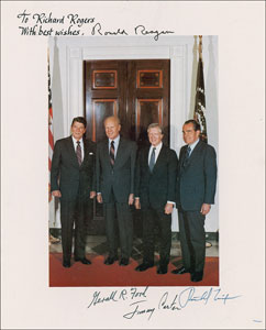 Lot #89  Four Presidents - Image 1