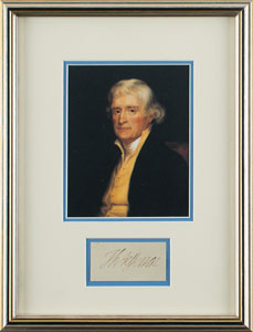 Lot #3 Thomas Jefferson
