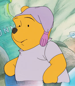 Lot #1070 Winnie the Pooh production cel from The New Adventures of Winnie the Pooh - Image 2