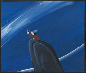 Lot #894 Mickey Mouse concept painting from Fantasia