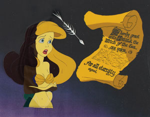 Lot #961 Ariel production cels from The Little Mermaid - Image 2