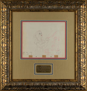 Lot #882 Snow White production drawing from Snow White and the Seven Dwarfs - Image 2