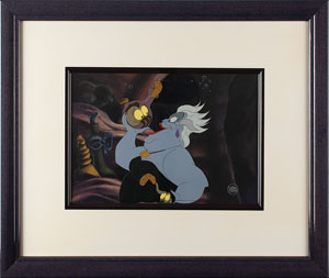 Lot #962 Ursula production cel from The Little Mermaid - Image 2