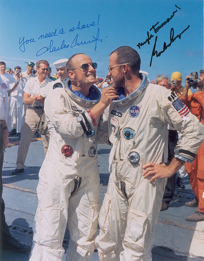 Lot #2182  Gemini 5 Signed Photograph