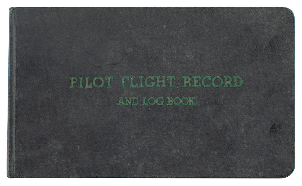 Lot #2260 Charlie Duke's USAF Flight Training Logbook