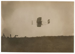 Lot #2161 Wilbur Wright Photograph