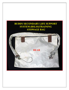 Lot #2197  Buddy Secondary Life Support System Training Stowage Bag - Image 5