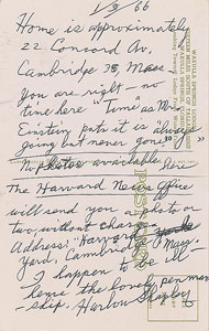 Lot #2057 Harlow Shapley Autograph Letters Signed (3) - Image 3