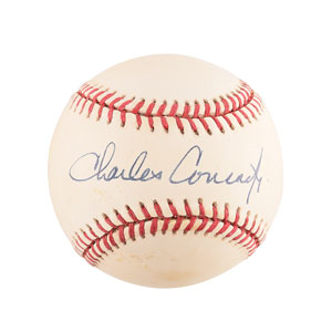 Lot #2365 Charles Conrad Signed Baseball