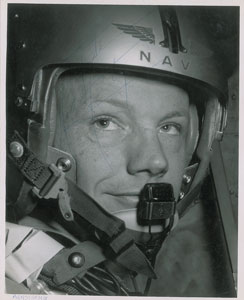 Lot #2242 Neil Armstrong Signed Photograph