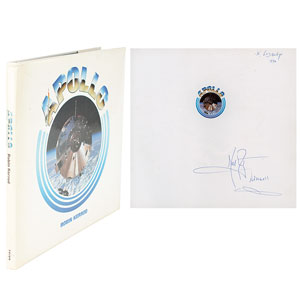 Lot #2240 Neil Armstrong Signed Book