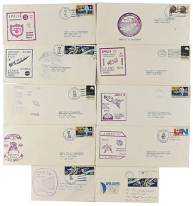 Lot #8374  Apollo Launch and Recovery Covers - Image 1