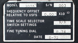Lot #2200  NASA Rubidium Calibration Clock - Image 4