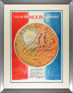 Lot #2269  Apollo 13 Signed Lithograph - Image 2