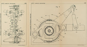 Lot #2062 Louis Breguet Helicopter Wing System Patent Lithograph and Specification Document - Image 2