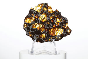 Lot #2444  Northwest Africa (NWA) 10023 Pallasite Meteorite - Image 4