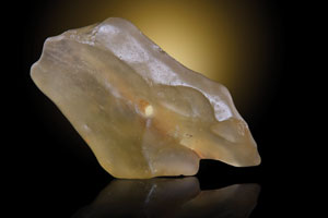 Lot #2458  Libyan Desert Glass (With Hole) - Image 2