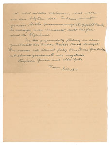 Lot #2004 Albert Einstein Autograph Letter Signed - Image 2