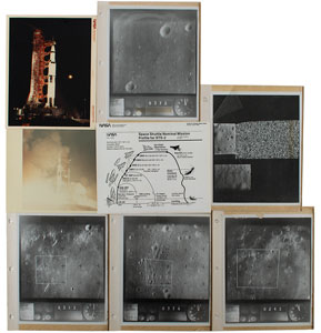 Lot #2319 Collection of (97) NASA Lithographs and Photos