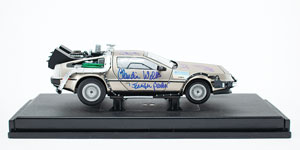 Lot #2090  Back to the Future Signed DeLorean Time Machine Model - Image 2