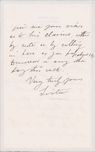 Lot #2053 Joseph Lister Autograph Letter Signed - Image 2