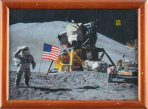 Lot #2381  Apollo 15 Lunar Module Kapton Foil [Attested to as Flown by Original Owner] - Image 2