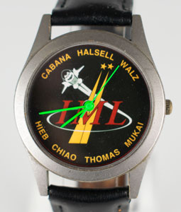 Lot #2304  STS-65 Flown Custom-Made Watch - Image 3