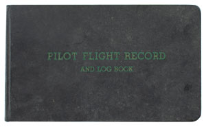 Lot #2260 Charlie Duke's USAF Flight Training Logbook - Image 1