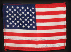 Lot #2250  Apollo 15 Lunar Surface Flown American Flag - Image 2