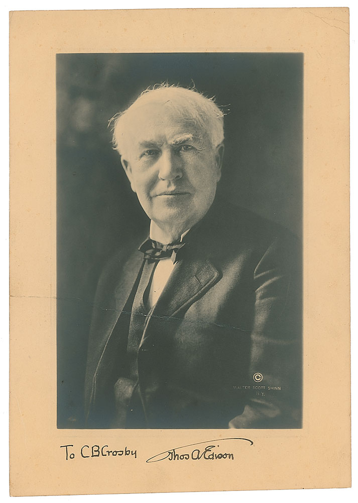 Lot #163 Thomas Edison