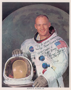 Lot #510 Buzz Aldrin - Image 1