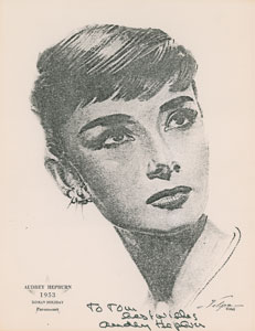 Lot #1075 Audrey Hepburn
