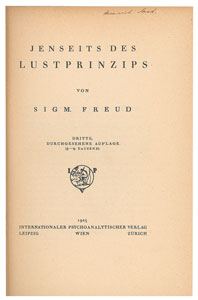 Lot #185 Sigmund Freud - Image 2