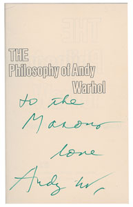Lot #576 Andy Warhol - Image 2