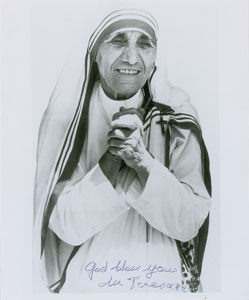 Lot #314  Mother Teresa