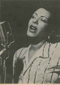 Lot #811 Billie Holiday