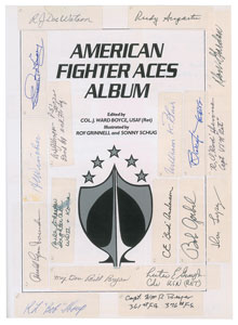 Lot #385  American Fighter Aces