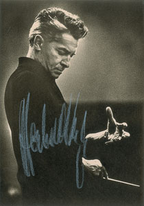 Lot #921 Herbert von Karajan - Image 1