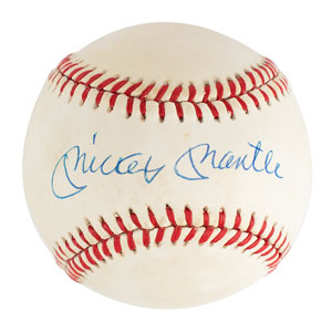 Lot #1339 Mickey Mantle