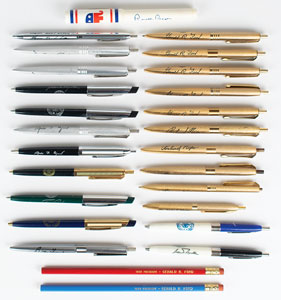 Lot #108  Presidential and Vice Presidential Pens
