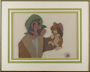 Lot #625 Copper and Amos Slade production cels from The Fox and the Hound - Image 2