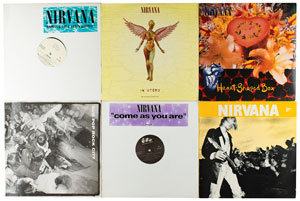 Lot #1036  Nirvana Group of (11) Albums