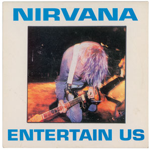 Lot #843  Nirvana: Entertain Us