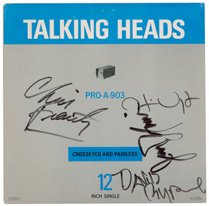 Lot #1010  Talking Heads - Image 1