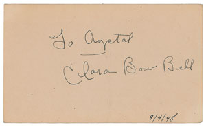 Lot #1122 Clara Bow - Image 1