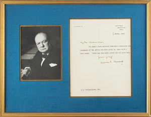 Lot #193 Winston Churchill - Image 2