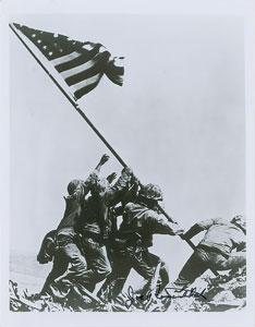 Lot #388  Iwo Jima: Joe Rosenthal